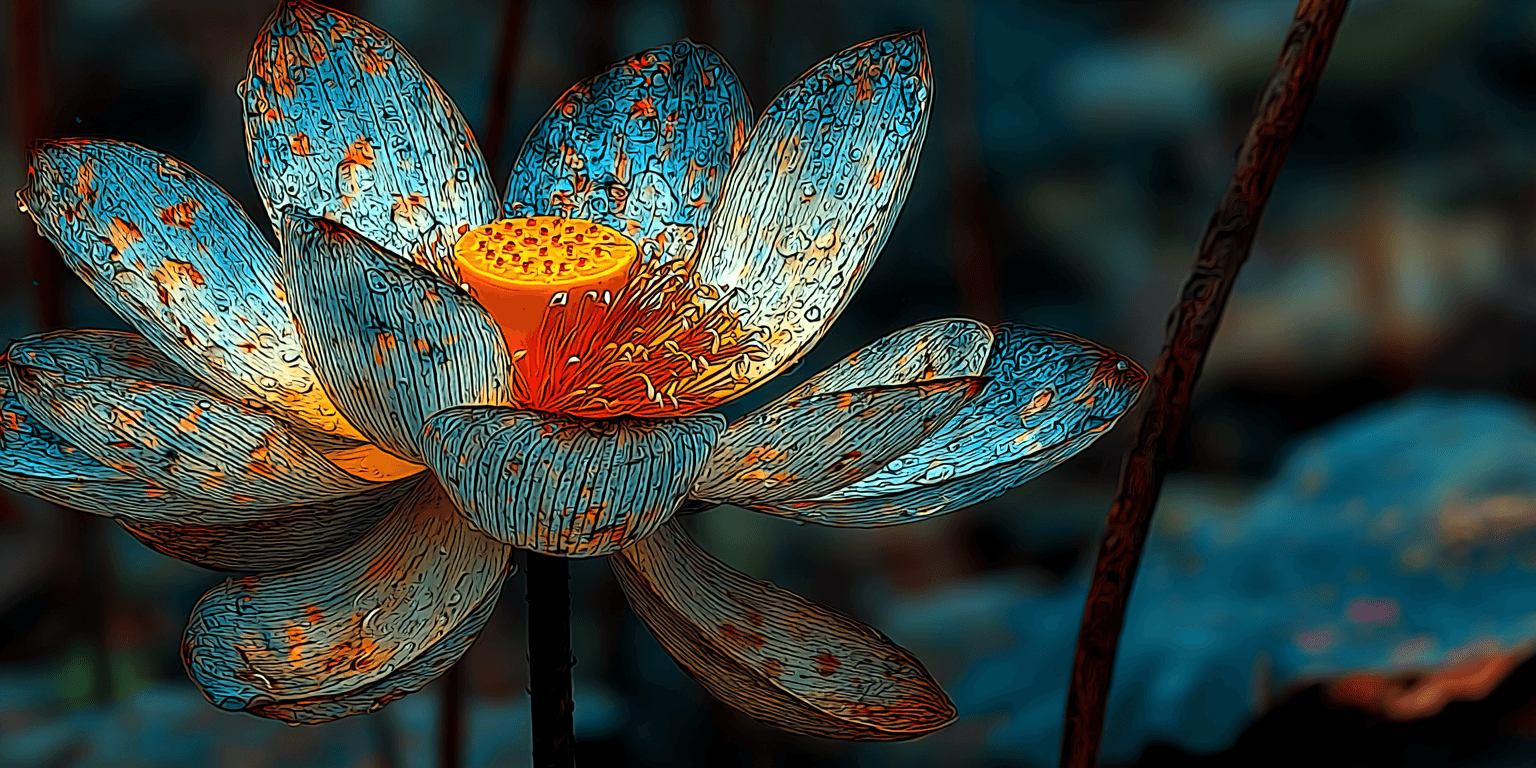 Lotus flower representing knowledge and wellness insights at Lotus Direct Care