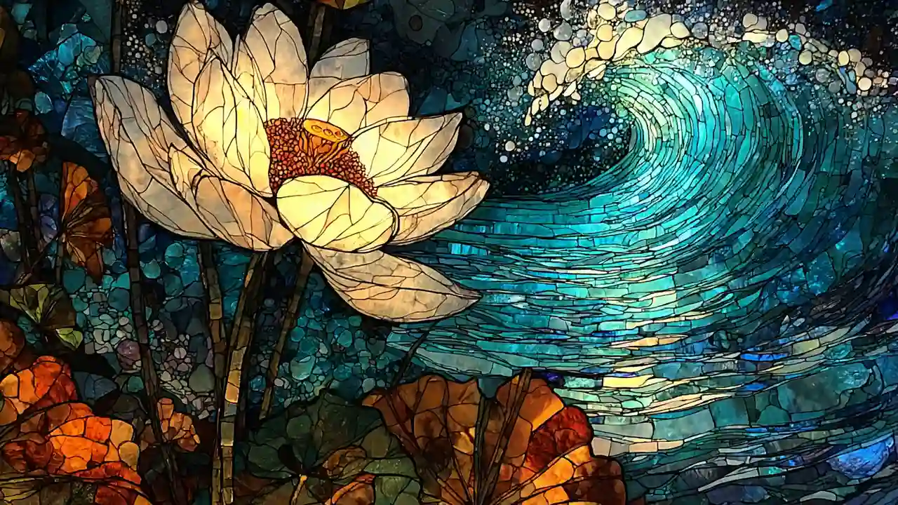 Personalized medicine approach with vibrant lotus